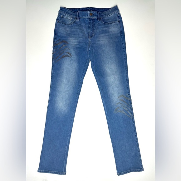 White House Black Market Women’s The Slim Jeans Size- 10 - Picture 1 of 9